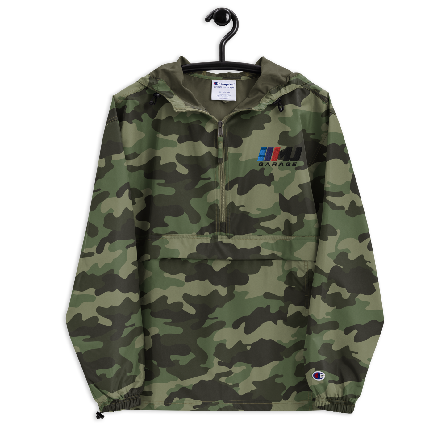 Embroidered Champion Packable Jacket